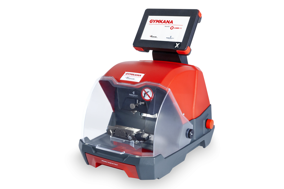 Gymkana - electronic key cutting machine for automotive keys